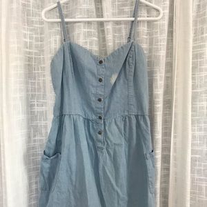 Derek Heart Denim Sundress